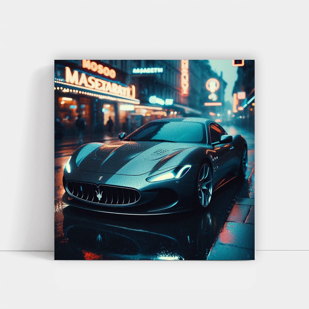 Maserati MC20 in Rainy Weather - Elegance Meets Performance