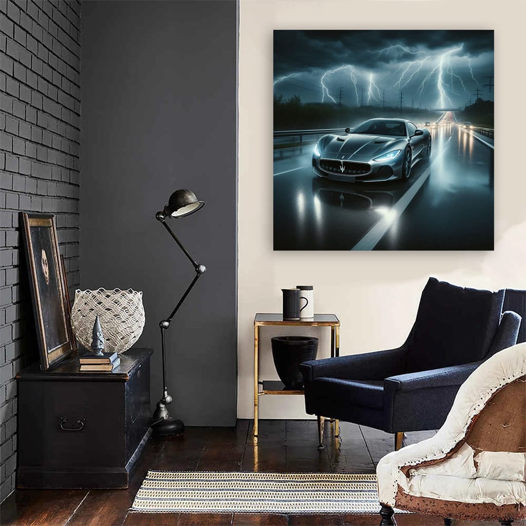 Maserati Mc20 Thundersto Wall Art