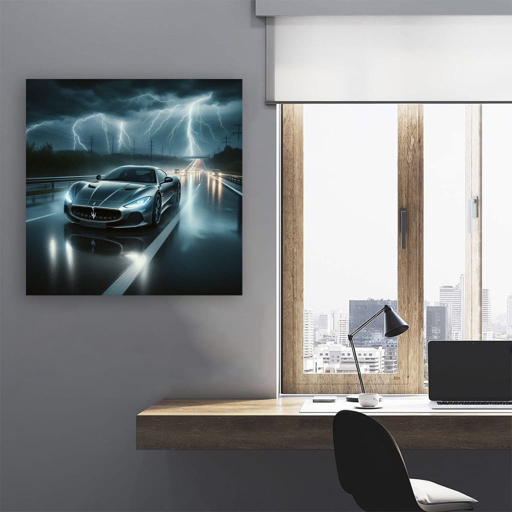 Maserati Mc20 Thundersto Wall Art