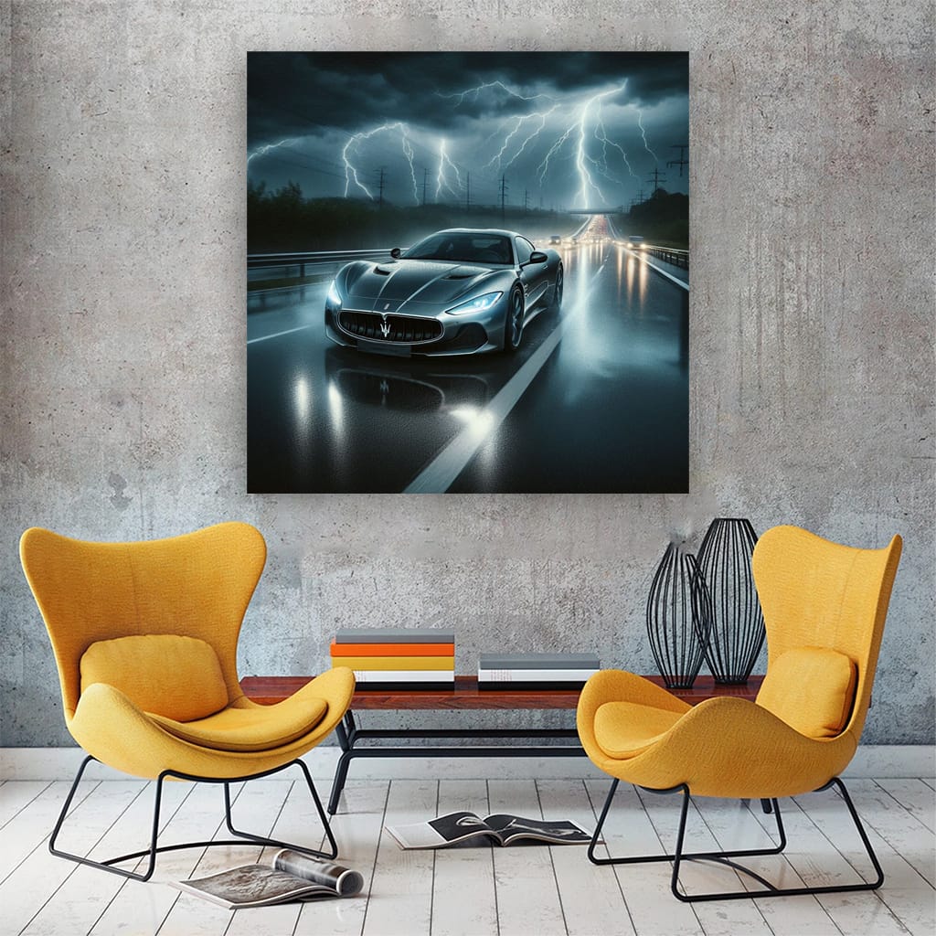 Maserati Mc20 Thundersto Wall Art