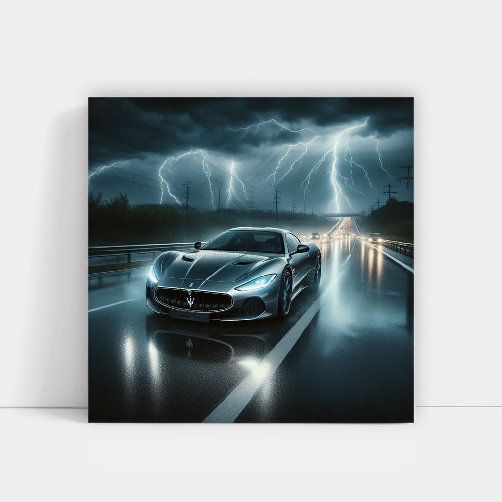 Maserati Mc20 Thundersto Wall Art