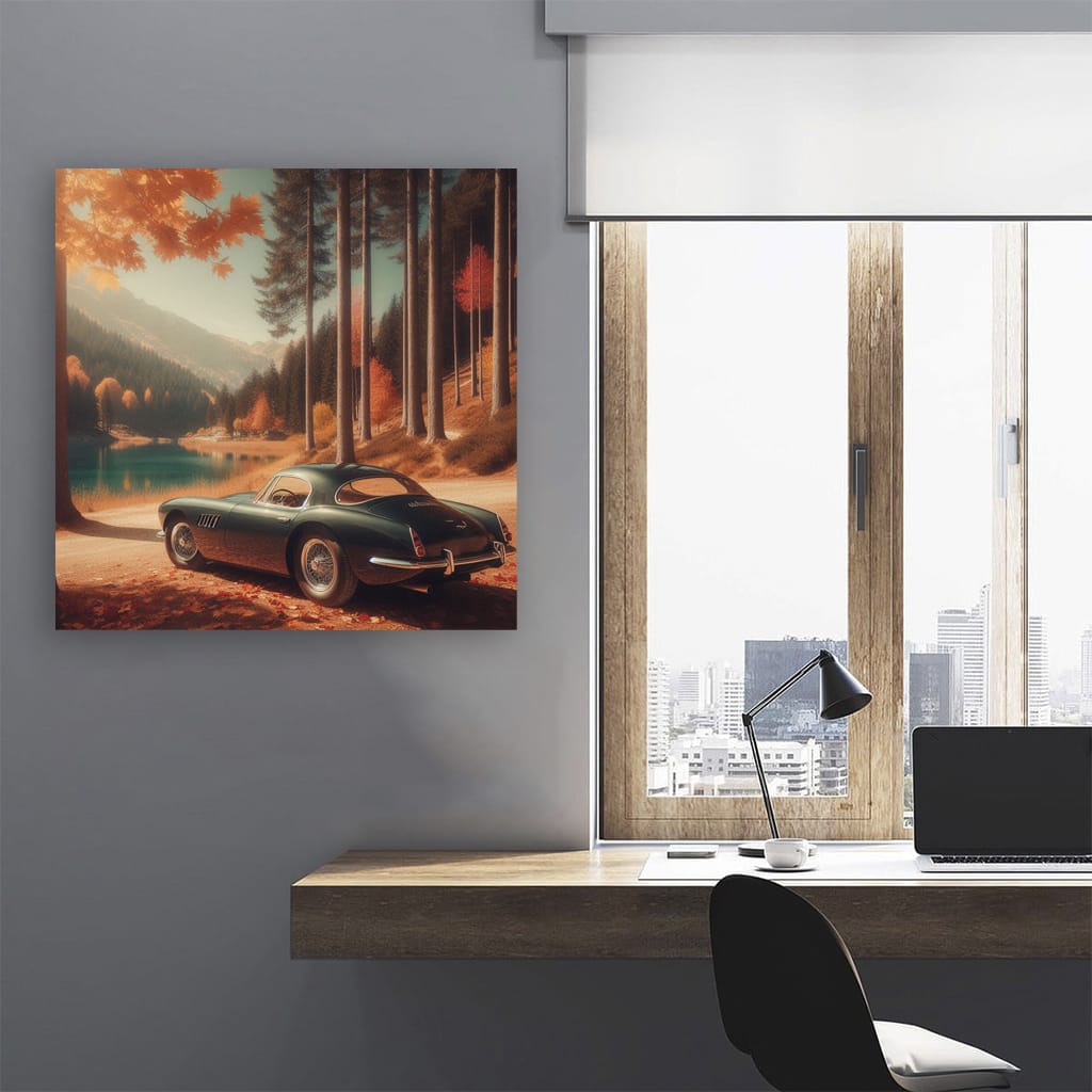 Classic Maserati by Lake: Timeless Elegance in Motion