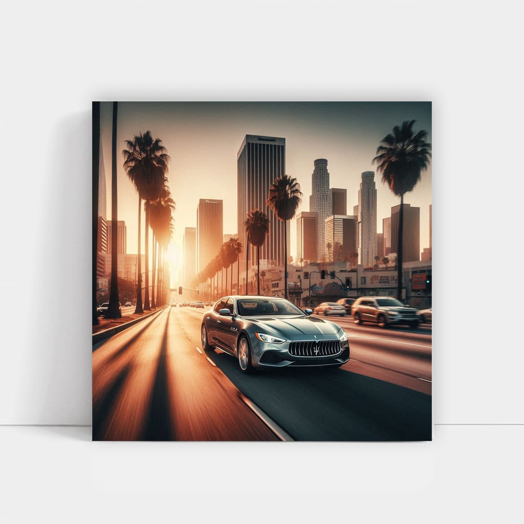 Maserati Quattroporte in Los Angeles - Elegance Meets Power