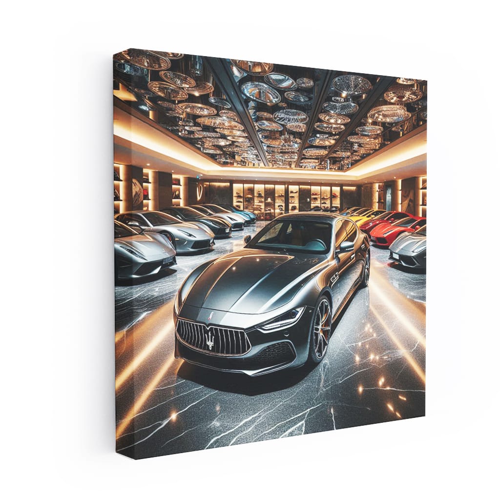 Maserati Quattroporte Parki Wall Art