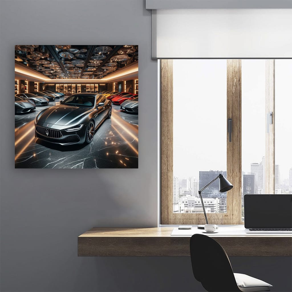 Maserati Quattroporte Parki Wall Art