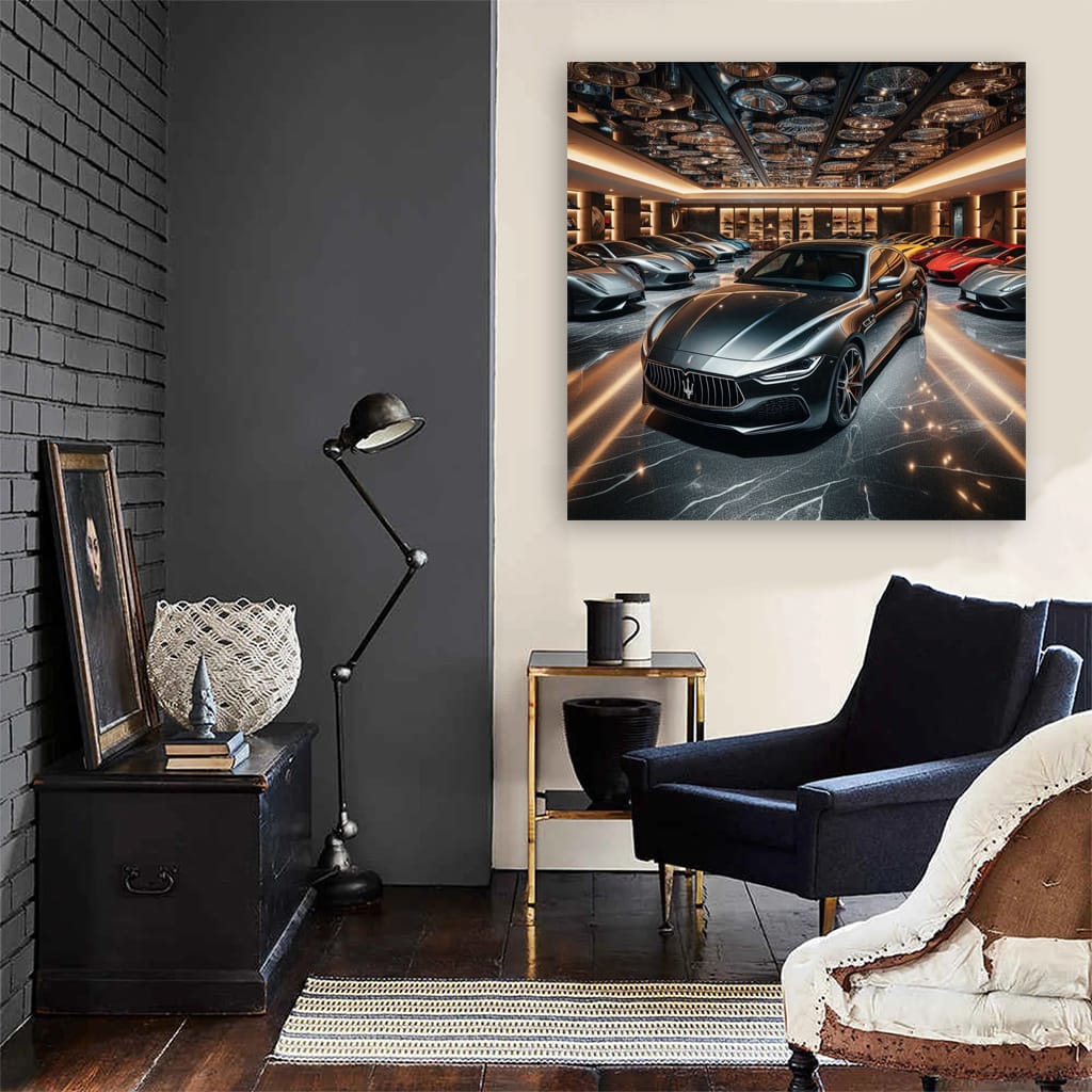 Maserati Quattroporte Parki Wall Art