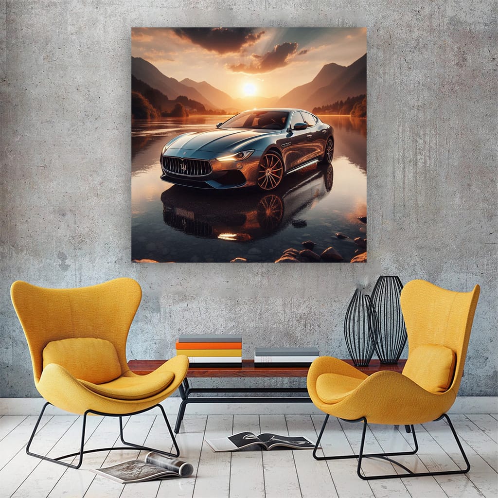 Maserati Quattroporte Riv Wall Art