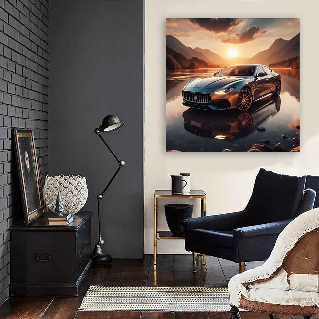 Maserati Quattroporte Riv Wall Art