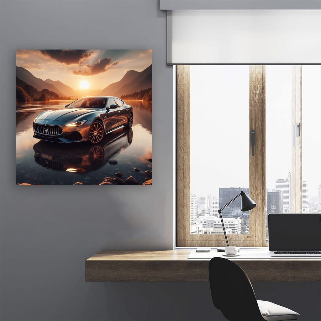 Maserati Quattroporte Riv Wall Art