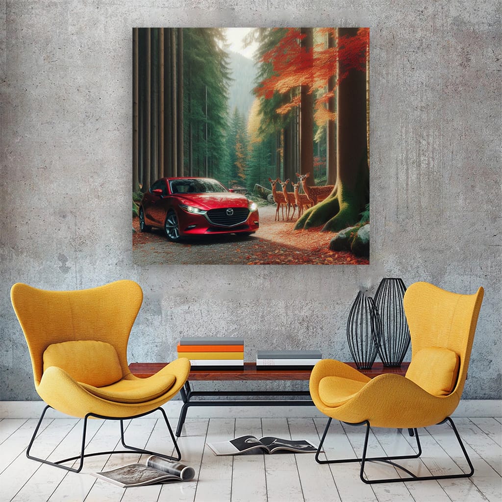 Mazda Forest Wall Art