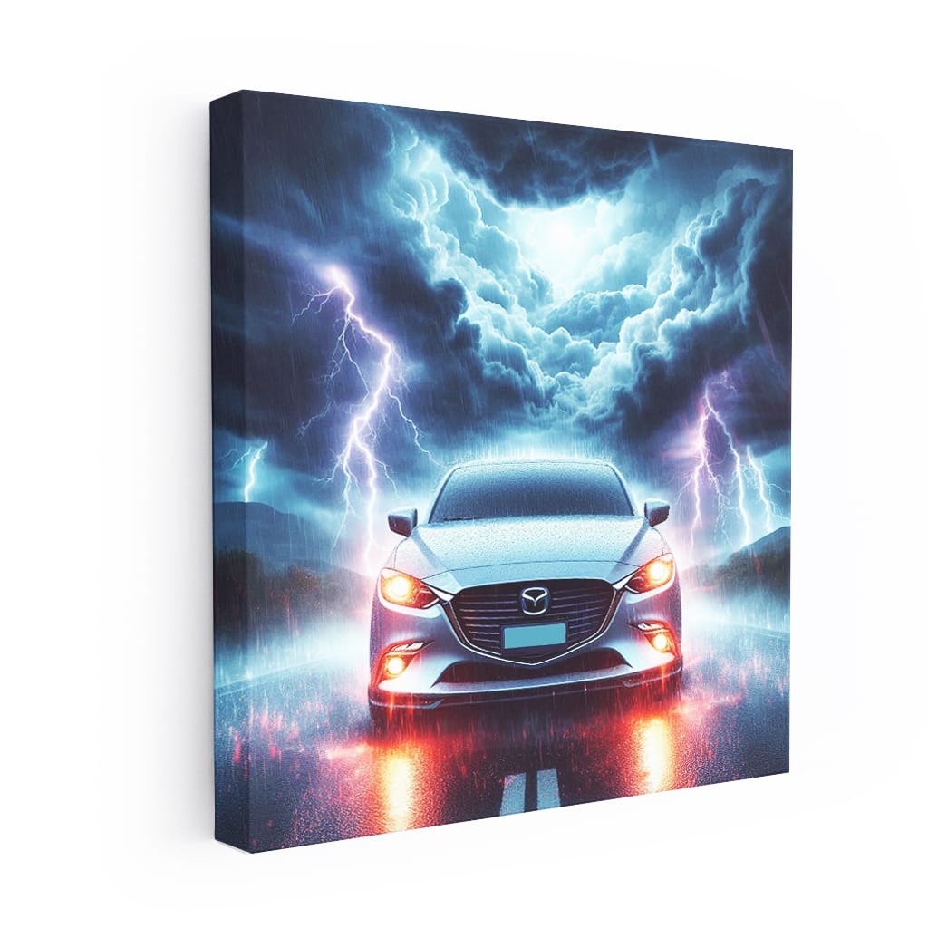 Mazda Thunderstorm Wall Art