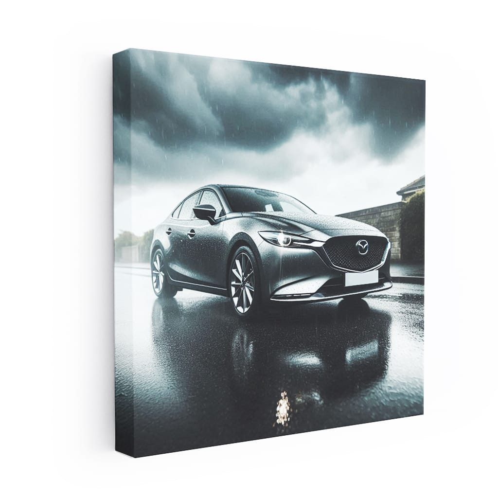 Mazda Overcast Weath Wall Art