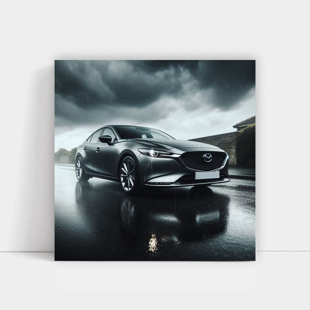 Mazda Overcast Weath Wall Art