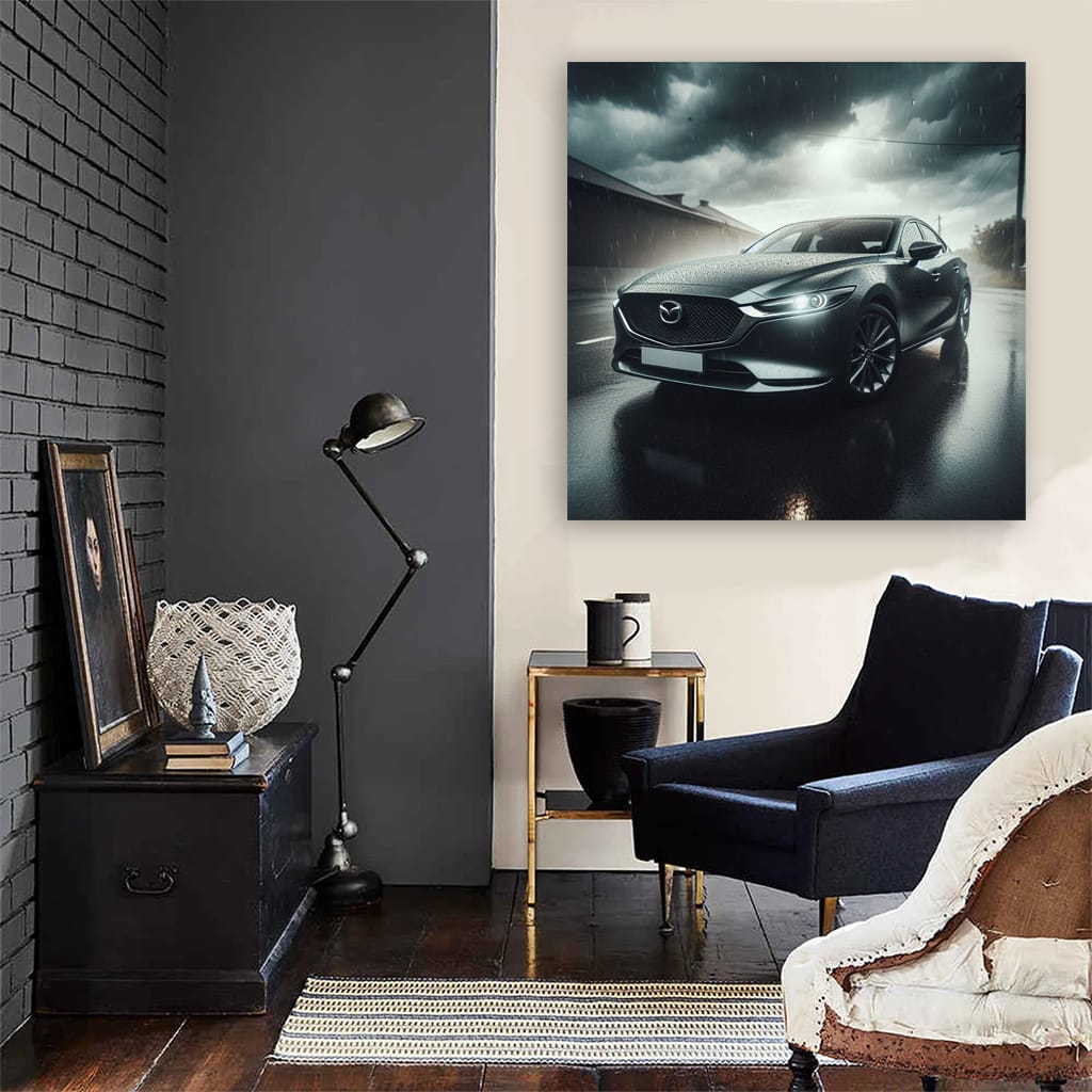 Mazda 6 in Cloudy Skies - Elegance Meets Performance