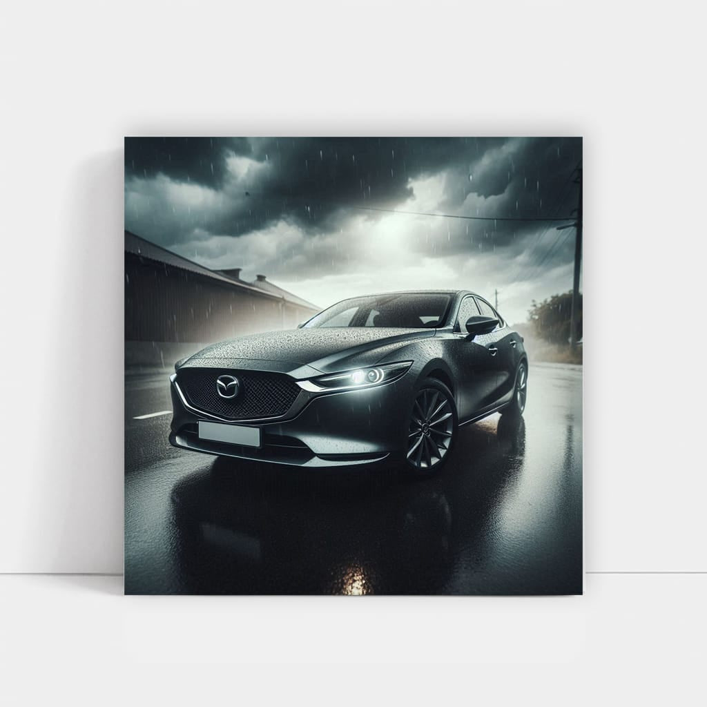 Mazda 6 in Cloudy Skies - Elegance Meets Performance
