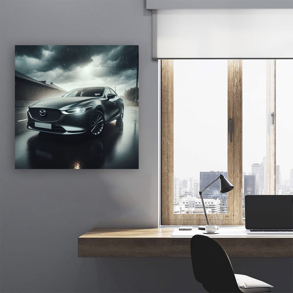 Mazda 6 in Cloudy Skies - Elegance Meets Performance
