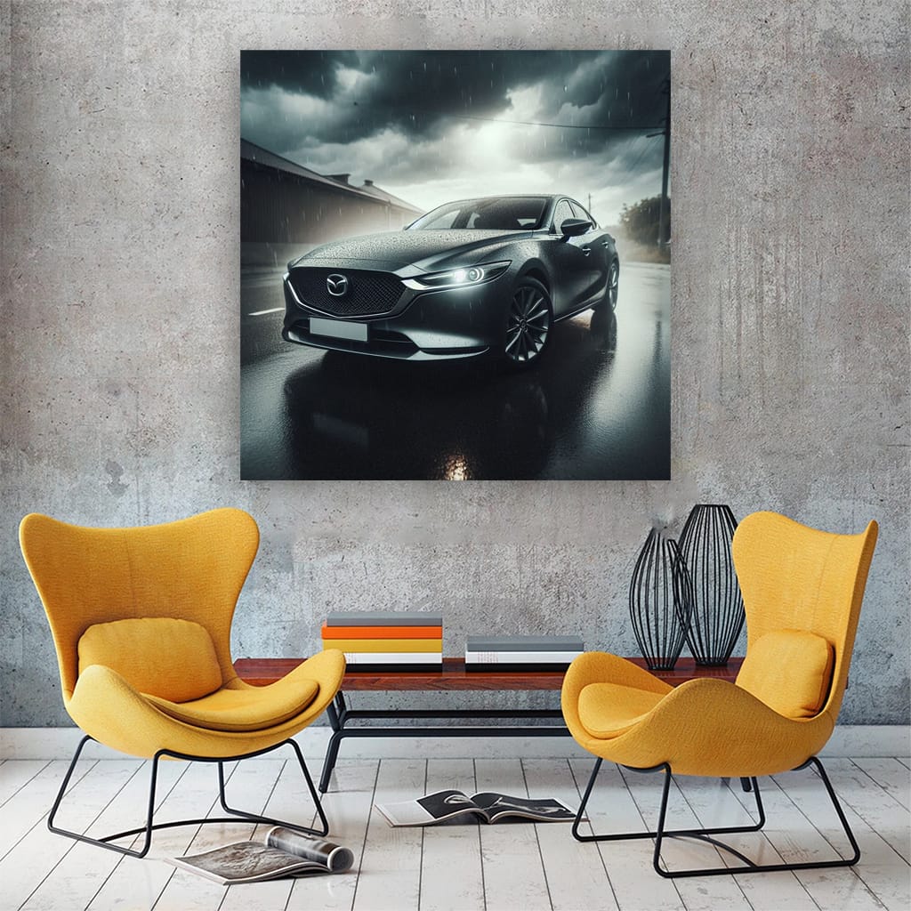 Mazda 6 in Cloudy Skies - Elegance Meets Performance