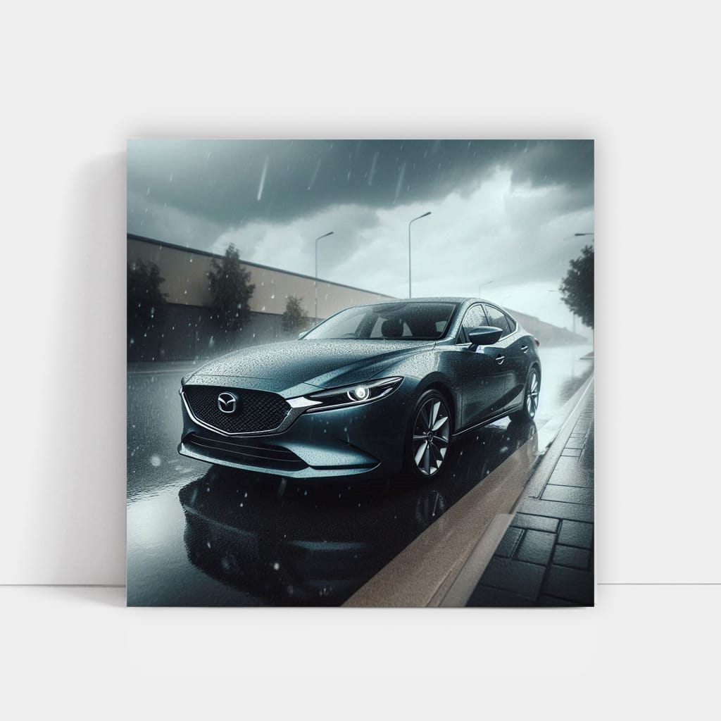 Mazda 6 in Cloudy Skies - Sleek Elegance Unleashed