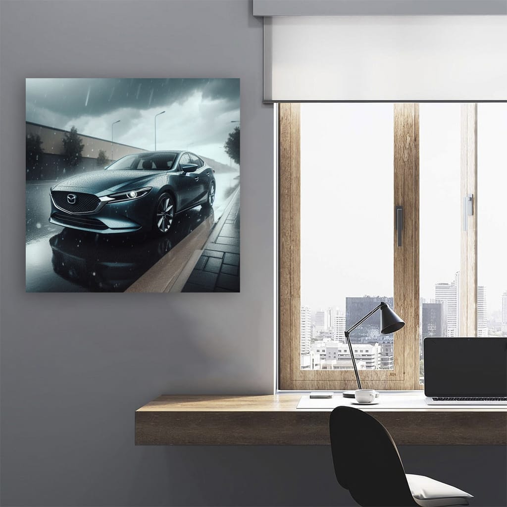 Mazda 6 in Cloudy Skies - Sleek Elegance Unleashed