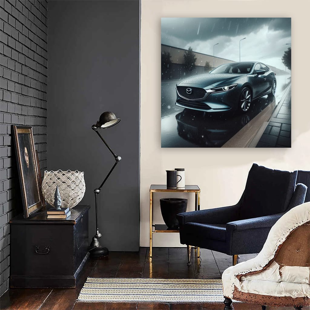 Mazda 6 in Cloudy Skies - Sleek Elegance Unleashed