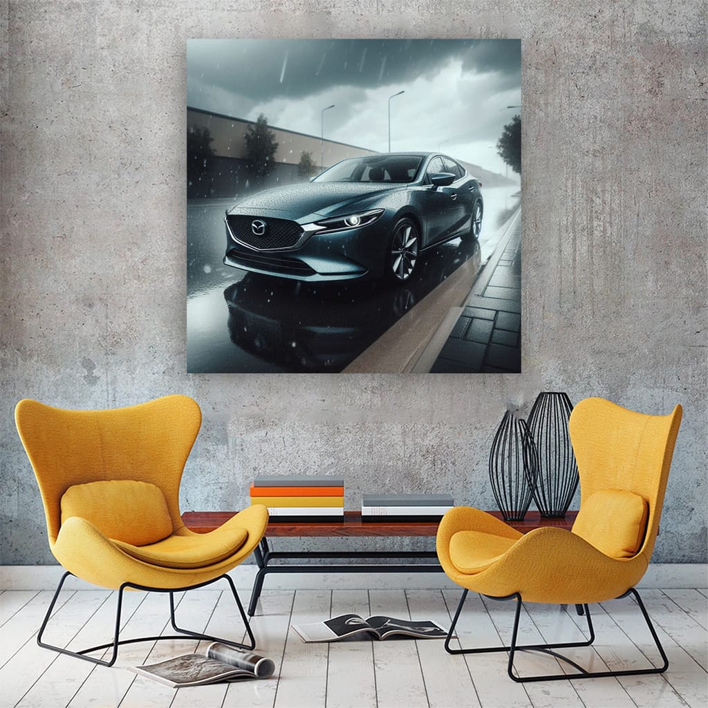 Mazda 6 in Cloudy Skies - Sleek Elegance Unleashed