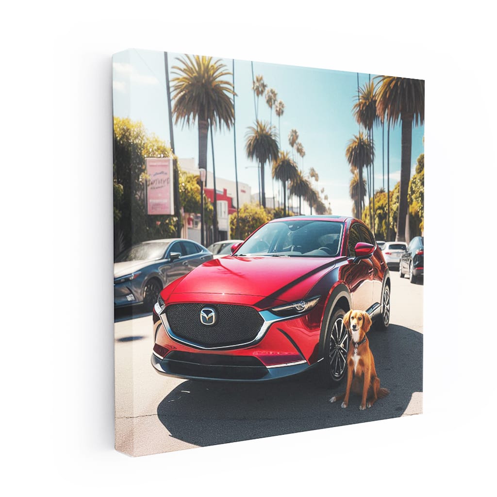 Mazda Cx30 Los Angel Wall Art