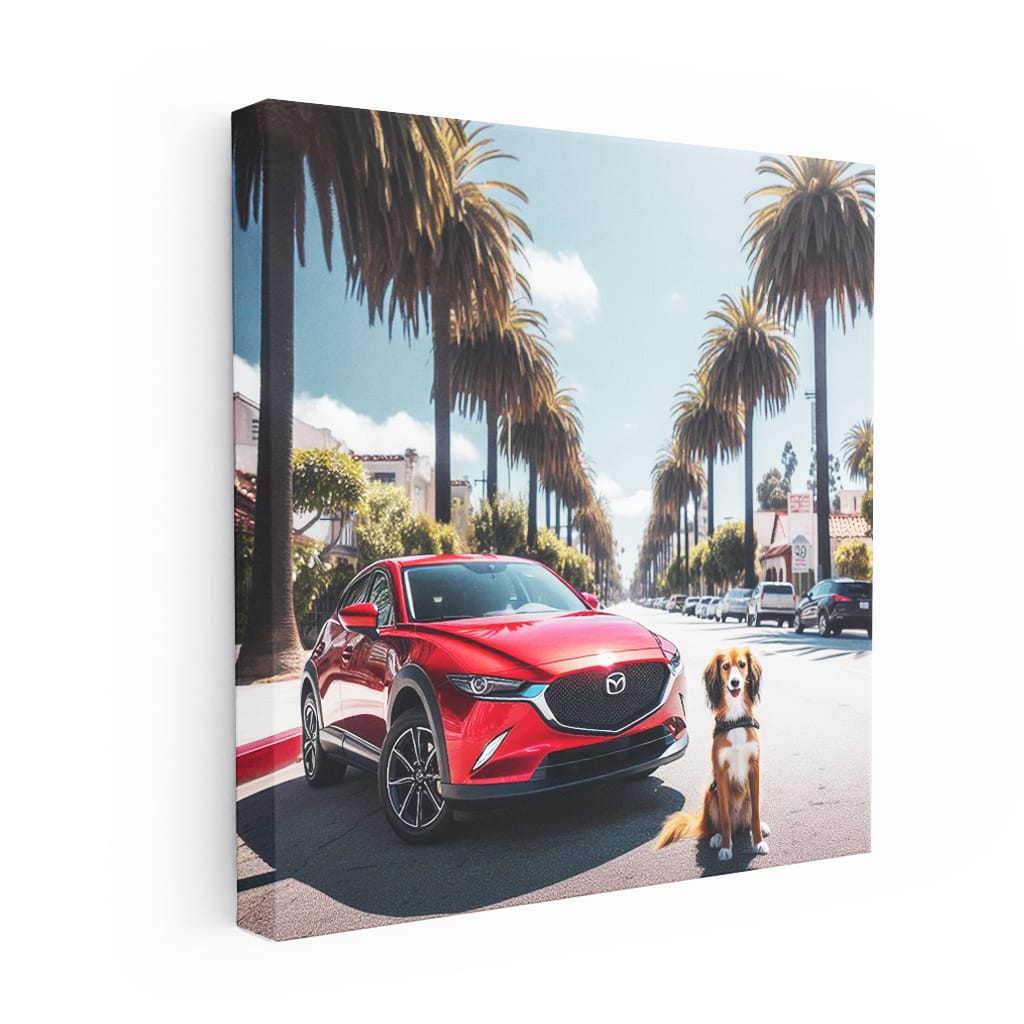 Mazda Cx30 Los Angeles Wall Art