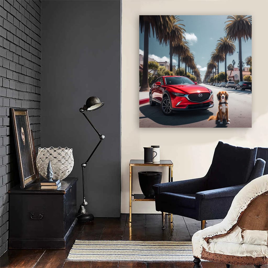 Mazda Cx30 Los Angeles Wall Art