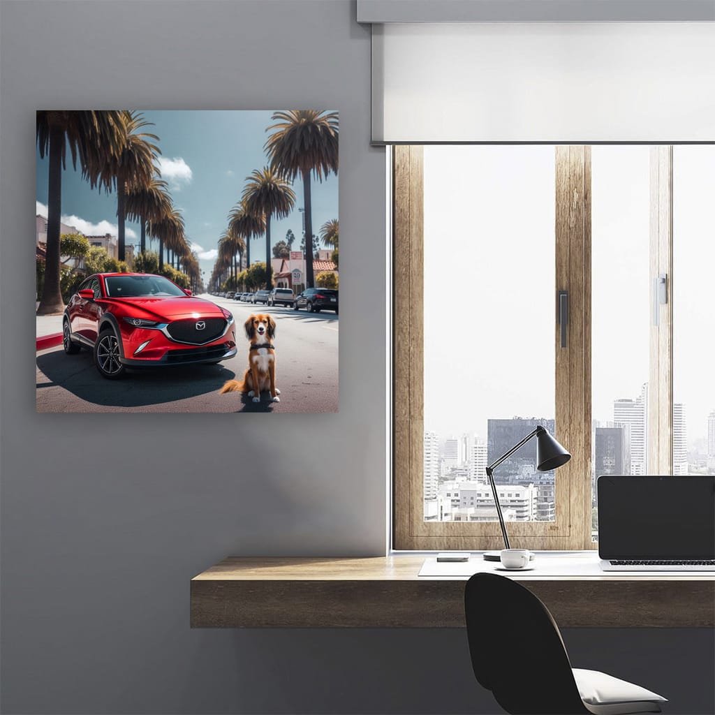 Mazda Cx30 Los Angeles Wall Art