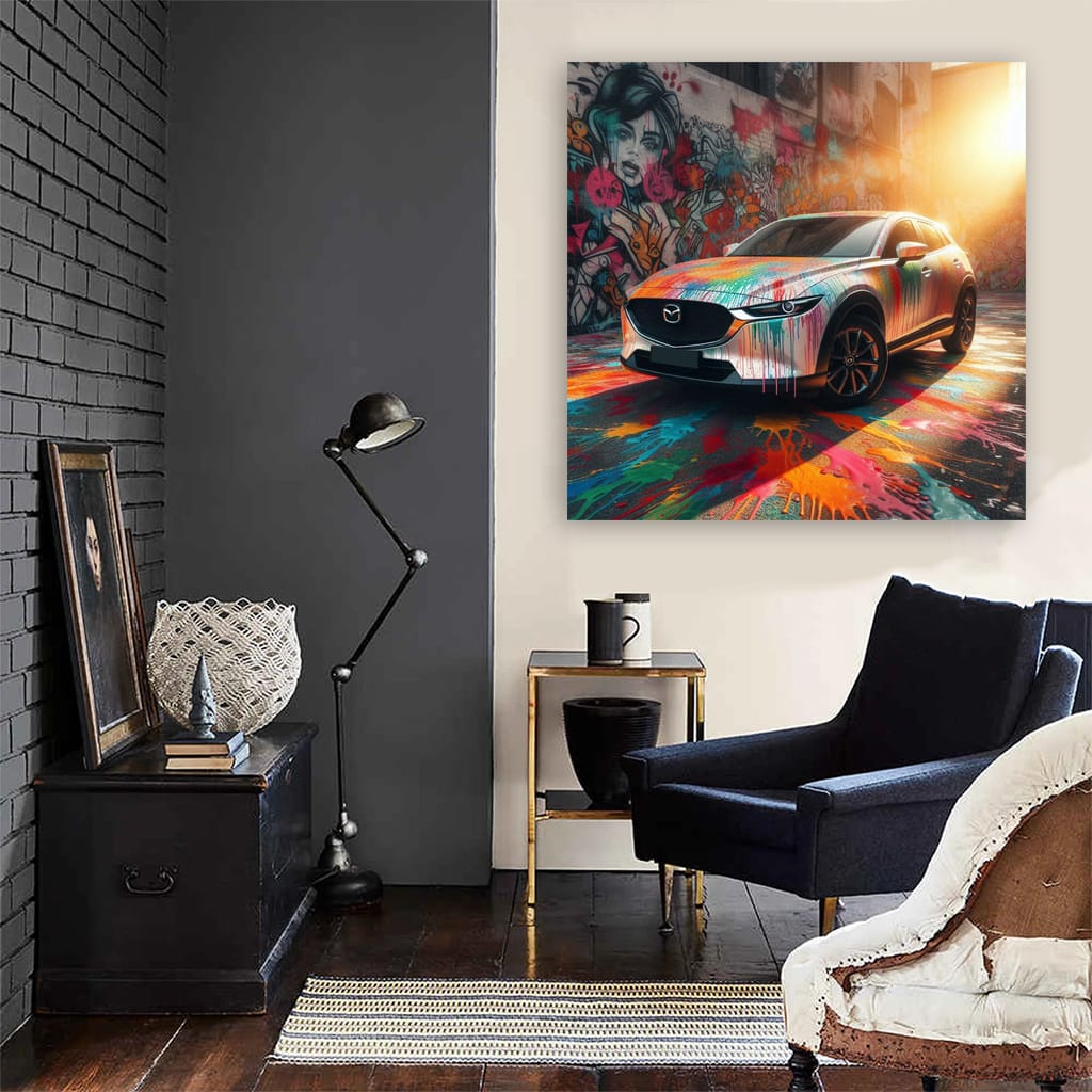 Mazda Cx30 Pai Wall Art