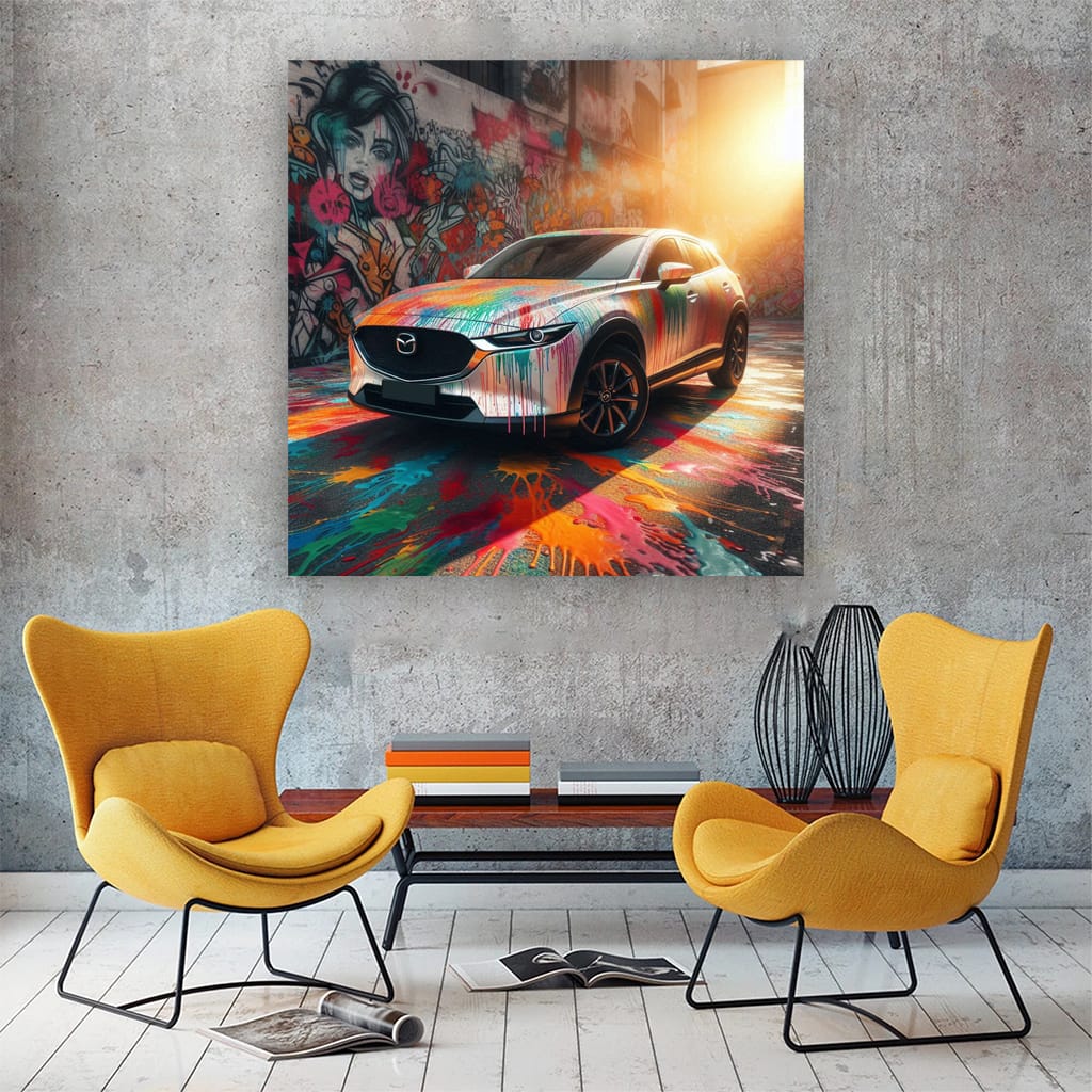 Mazda Cx30 Pai Wall Art