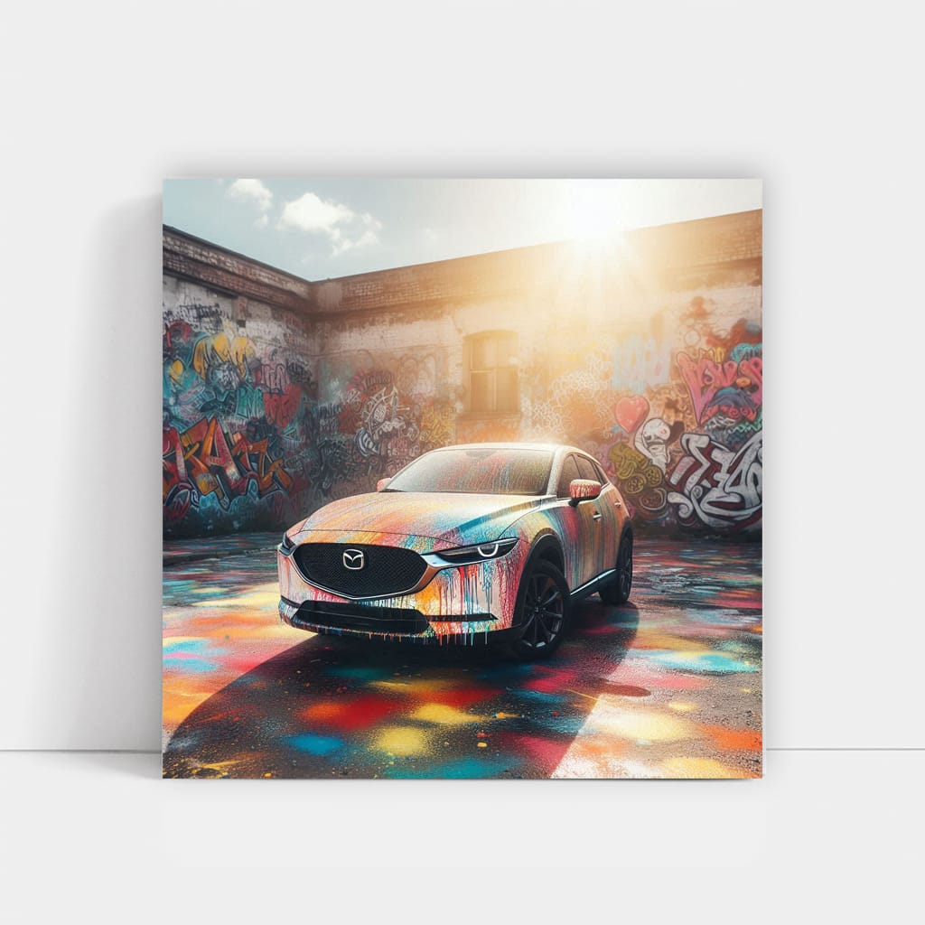 Mazda Cx30 Paint Wall Art