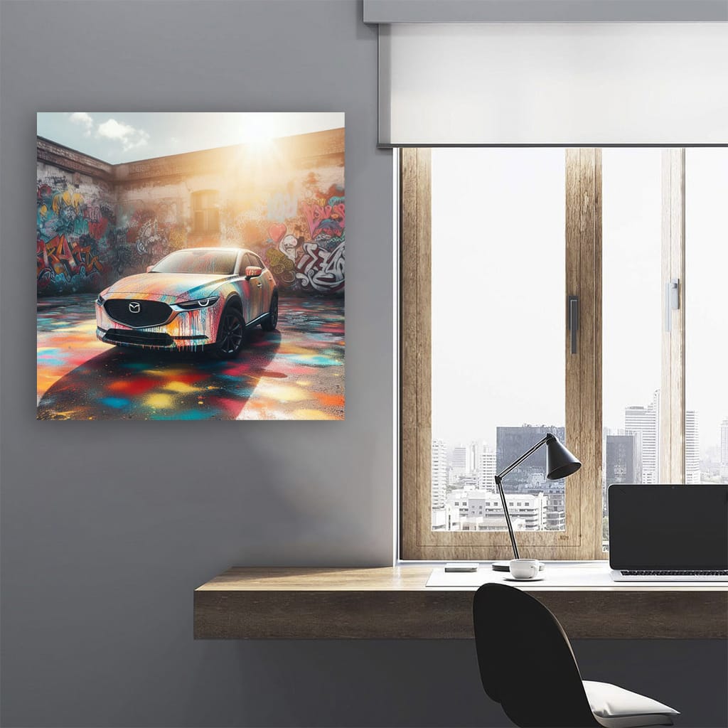 Mazda Cx30 Paint Wall Art