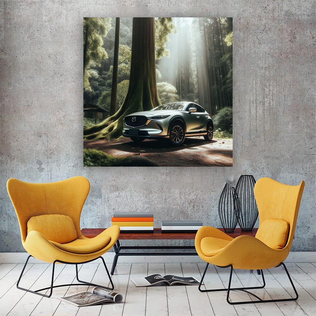 Mazda Cx50 Forest Wall Art