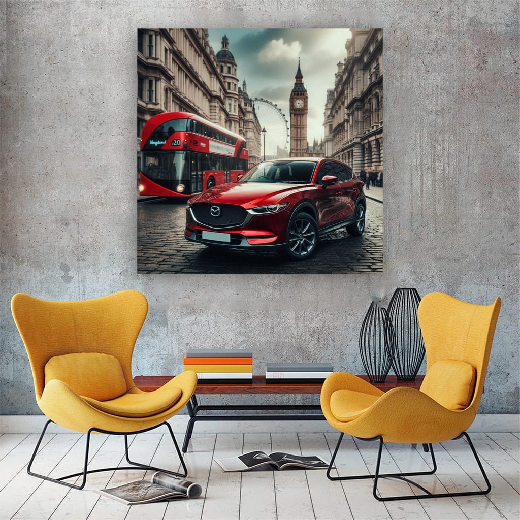 Mazda Cx5 Lond Wall Art