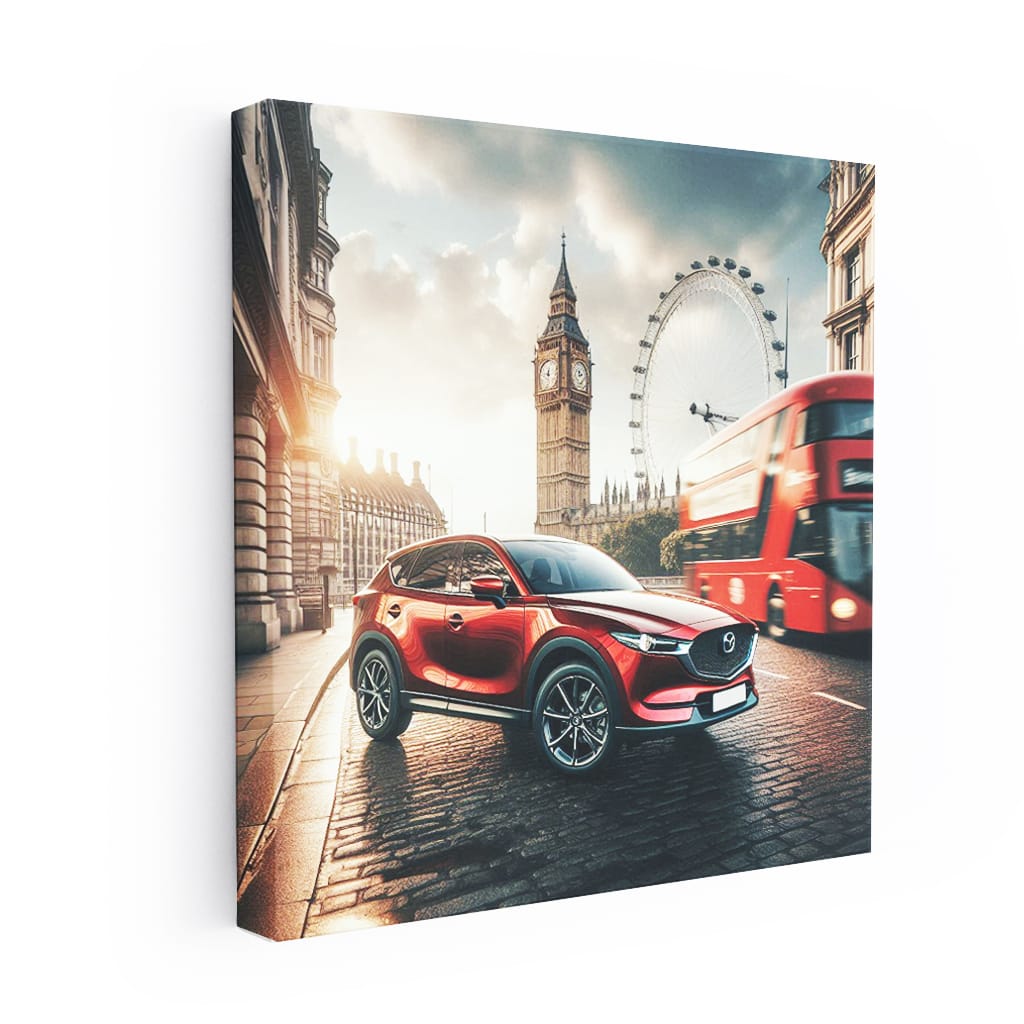 Mazda Cx5 London Wall Art