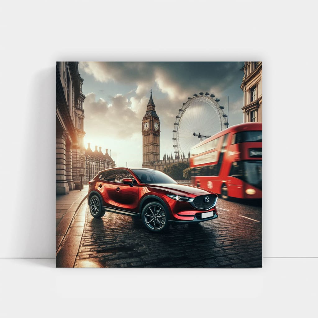 Mazda Cx5 London Wall Art