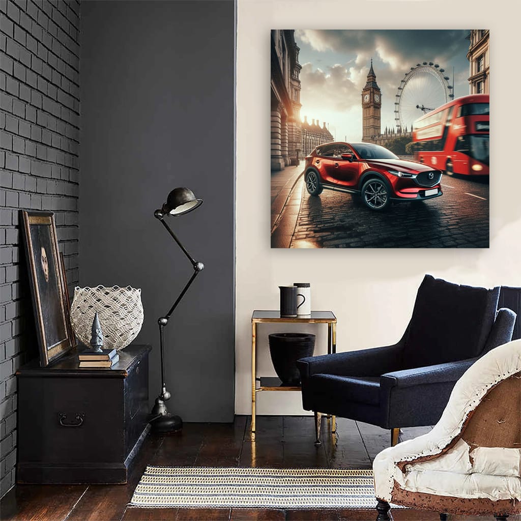 Mazda Cx5 London Wall Art