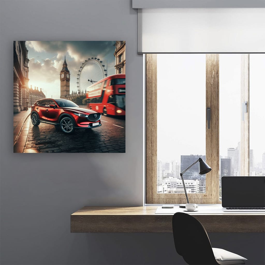 Mazda Cx5 London Wall Art