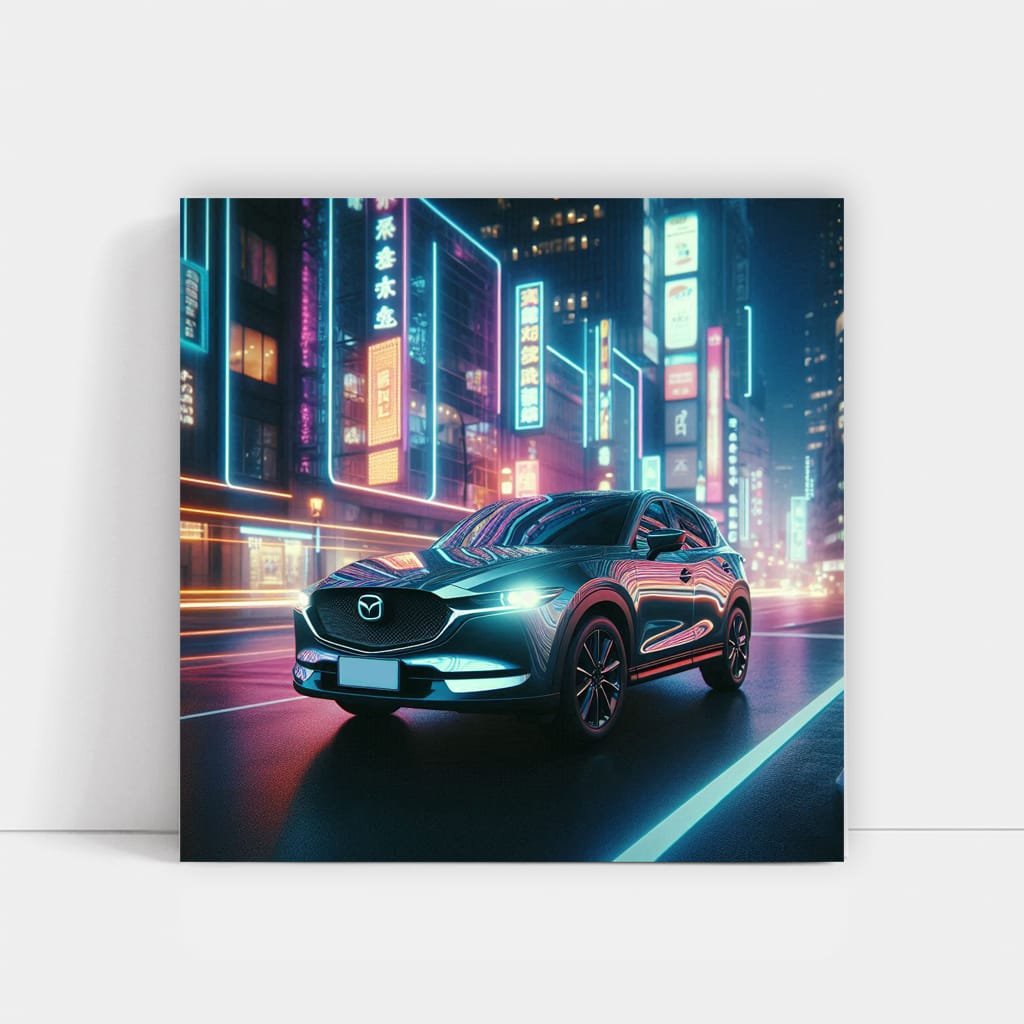 Mazda Cx5 Neon Wall Art