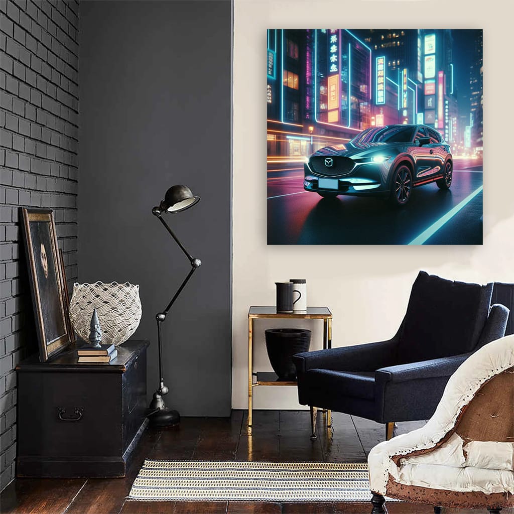 Mazda Cx5 Neon Wall Art