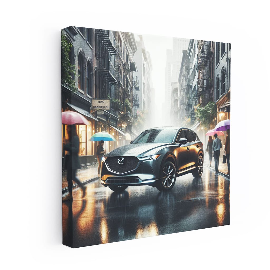 Mazda Cx9 Rainy Weath Wall Art