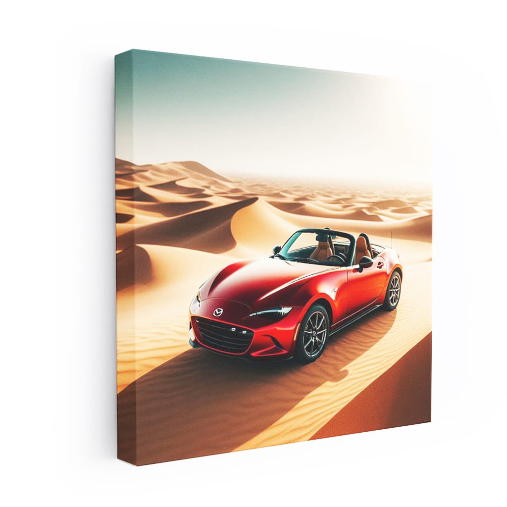 Mazda Mx5 Miata Desert Wall Art