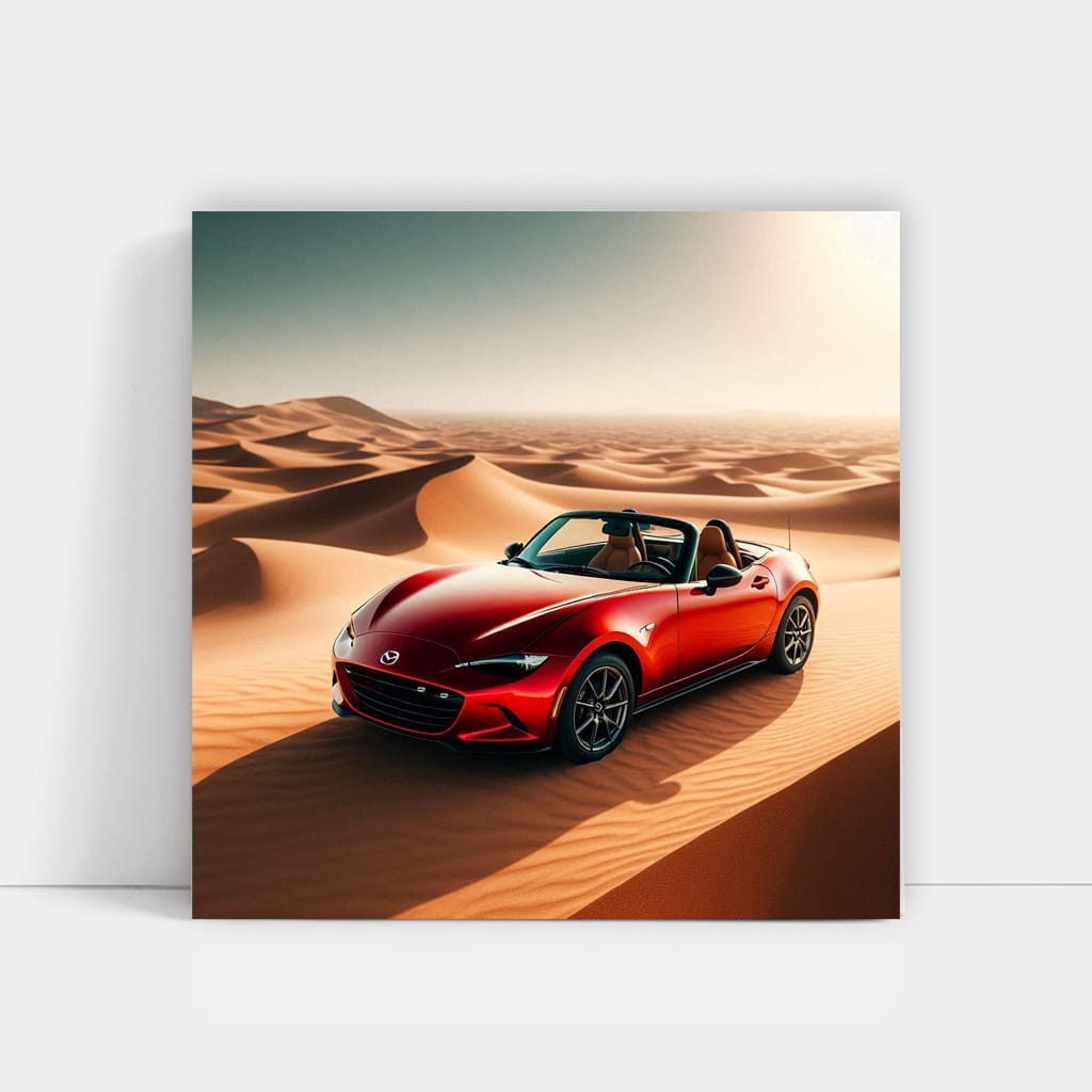 Mazda MX-5 Miata in Desert - Fun, Sporty, Freedom