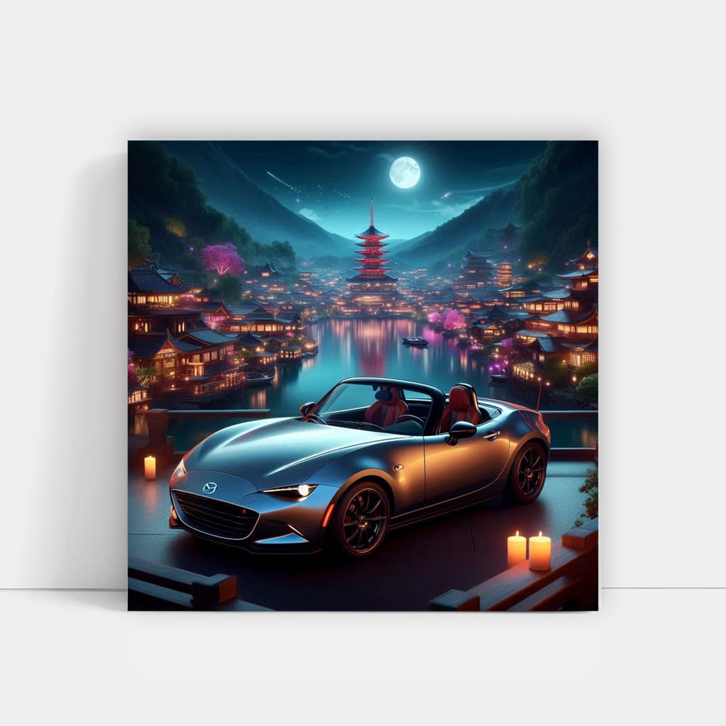 Mazda Mx5 Miata Luxury Li Wall Art