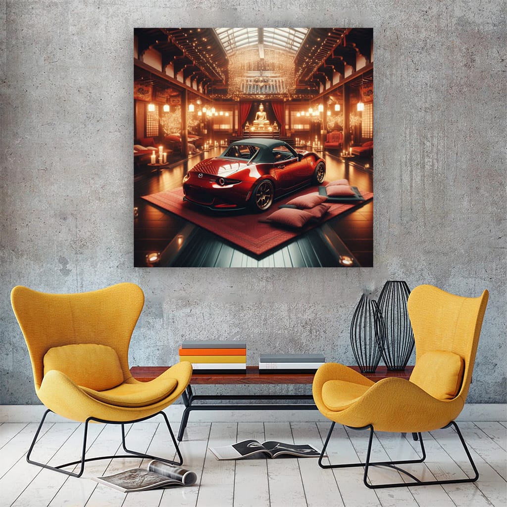 Mazda Mx5 Miata Luxury Life Wall Art