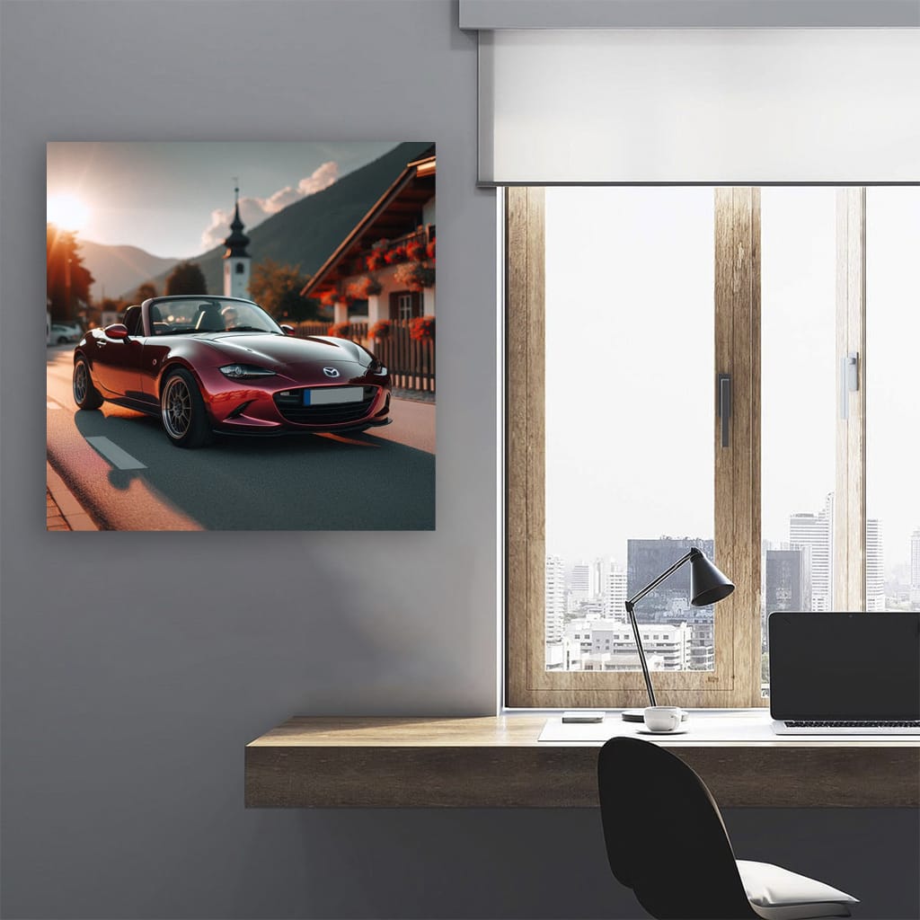 Mazda Mx5 Miata Sunny Weather Wall Art