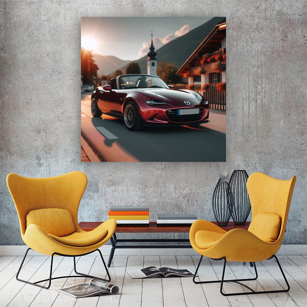 Mazda Mx5 Miata Sunny Weather Wall Art