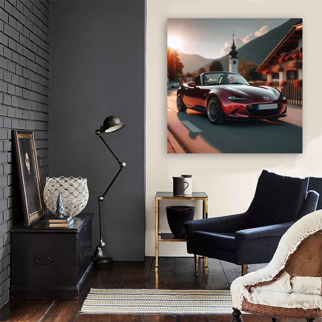 Mazda Mx5 Miata Sunny Weather Wall Art