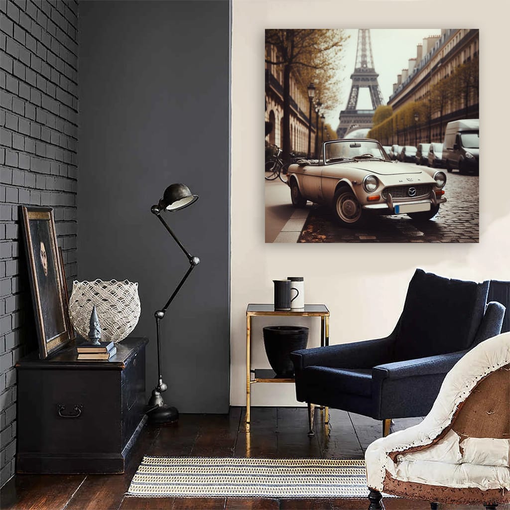 Mazda Old Retro Par Wall Art